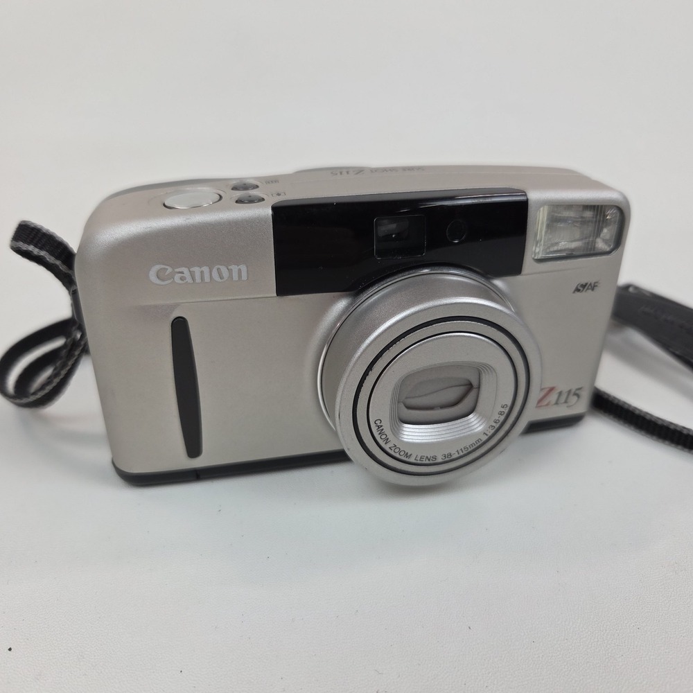 Canon Sure Shot Z115 Point & Shoot 35mm Film Camera - Untested - Clean
